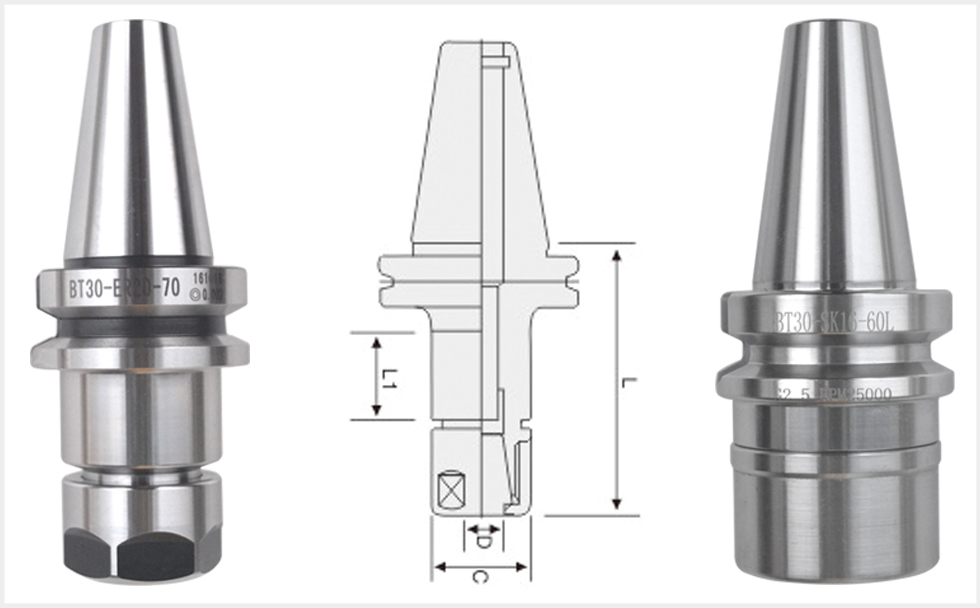 bt30刀柄詳細規格參數尺寸圖片下載