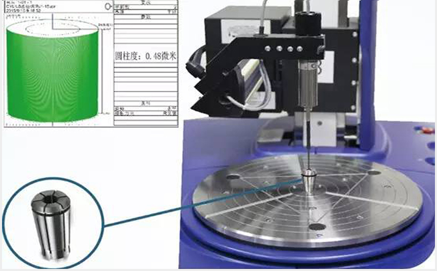 彈性筒夾動平衡測試圖